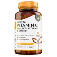 Nutravita Vitamin C 1000mg With Bioflavonoids And Rosehip - 180 Vegan Tablets image