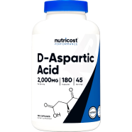 Nutricost D Aspartic Acid 2000mg 180 Capsules image