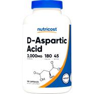 Nutricost Daspartic Acid 3000mg 180 Capsules - 810014679181 image