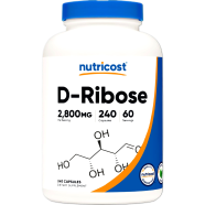Nutricost Dribose 2800mg 240 Capsules - 810014670010 image