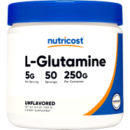 Nutricost Lglutamine 250g - 702669931151 image