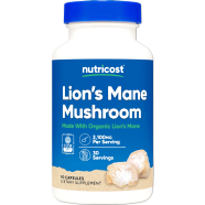 Nutricost Lion's Mane Mushroom 2100mg 90 Capsules - 810014670287 image