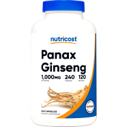 Nutricost Panax Ginseng 1000mg 240 Capsules - 810139573159 image