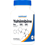 Nutricost Yohimbine 5mg 120 Capsules - 810014679570 image
