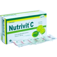 Nutrivit-C 250 mg Chewable Tablet 10's Strip image