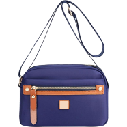 Nylon Fashion Cross Body Bag Lightweight Portable Shoulder Bag Royal image