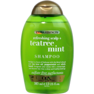 OGX Extra Strength Refreshing Scalp Tea Tree Mint Shampoo 385ml image