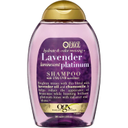 OGX Hydrate And Color Reviving Plus Lavender Luminescent Platinum Shampoo 385ml image