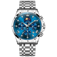 OLEVS 3653 Chronograph Stainless Steel Men's Watch image