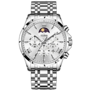 OLEVS 3653 Chronograph Stainless Steel Men's Watch image