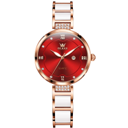 OLEVS 5589 Luxury Quartz Waterproof Ladies Girls Fashion Watch image