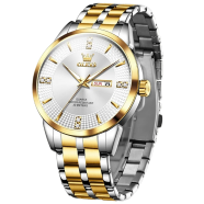 OLEVS 9917 Fashion Chinese Gents Quartz Watch Latest Steel Strap Water Resist Chrono Low Moq Business Reloj Watch image