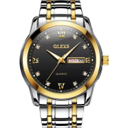OLEVS Mens Business Waterproof Watches with Auto Date image