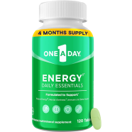 ONE A DAY Energy Multivitamin For Alertness And Immune Health With Vitamins And Caffeine 120 Count image