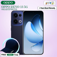 OPPO Reno 13 5G Smartphone (12/256GB) With Free Oppo Cap image