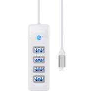 ORICO 4 Ports Type-C HUB PW4U-C3-WH image