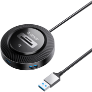 ORICO Desktop 4-Port USB Hub with SD TF Port YK5-U3-03-BK image