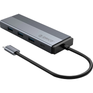 ORICO Type-C 5 in 1 HUB 5SXRJ- GY-BP image