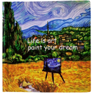 OX Pocket Journal Pad 12cm Elastic For Acrylic/Oil/Watercolor Any Color image