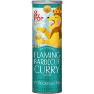 O MY POP Flaming Barbecue Curry Flavour Popcorn 70 gm image
