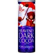 O MY POP Heavenly Dark Cocoa Flavour Popcorn 70 gm image