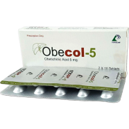 Obecol 5 mg Tablet 10's Strip image