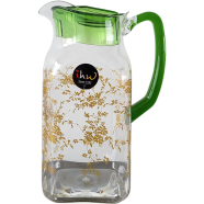 Ocean Acrylic Jug Square 1.9L .Green image