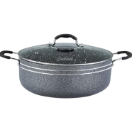 Ocean Non Stick Stone Coating Cooking Pot 28cm, W/G Lid, Shallow image