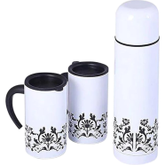 Ocean Vacuum Flask Set White image