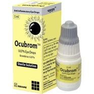 Ocubrom 0.07 Percent Ophthalmic Solution 5 ml Drop image