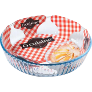 Ocusine Glass Flutted flan dish 26 cm image