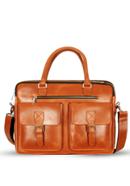 Oil Pull Up Leather Executive Bag - SB-LB432
