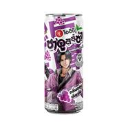 Oishi Chakulza Sparkling Kyoho Grape F. Green Liq. Tea Can 320 ml image