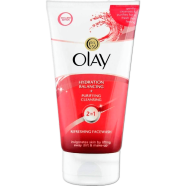Olay 2-in-1 Hydration Plus Purifying Refreshing Facewash – 150ml image