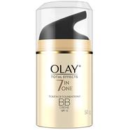 Olay BB Cream Total Effects 7 in 1 Anti Ageing Touch of Foundation Moisturiser 50 gm image