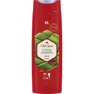 Old Spice Citron 2 in 1 Shower Gel plus Shampoo 400 ml image