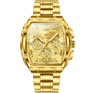 Olevs 5639 Stainless Steel Chronograph Wrist Watch For Men image