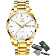 Olevs Fashion Classic Stainless Steel Men's Watch image