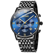 Olevs choronograph waterproof mens fashion stainless steel watch icon