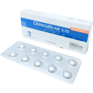 Olmesafe AM 5mg 20mg Tablet 10's Strip image