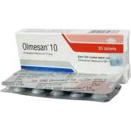Olmesan 10 mg Tablet 10's Strip icon