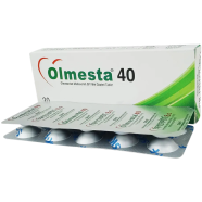Olmesta 40 mg Tablet 10'S Strip icon