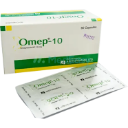 Omep 10 mg - 10's Strip Capsule image