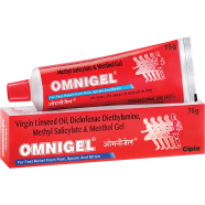 Omnigel For Fast Relief From Pain Sprain and Strain 75 gm image