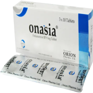 Onasia 8 mg Tablet 10's Strip image