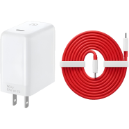 OnePlus 45W Fast Charger Power Adapter Type C Cable image
