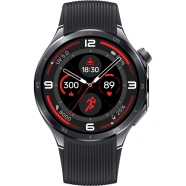 OnePlus Watch 3 BT Calling 1.5 Inch AMOLED 2200 nits 5ATM GPS With 32GB/2GB RAM and Wear OS SmartWatch -Obsidian Titanium image