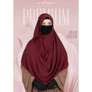 One Loop-Ready Hijab | Maroon image