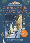 One Snowy Night Jigsaw Book image