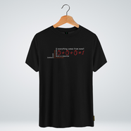 One Ummah BD 'Everything comes from none' Design Classic Round Neck Half Sleeve T-shirt for Men - CMTHC-CAD157 image